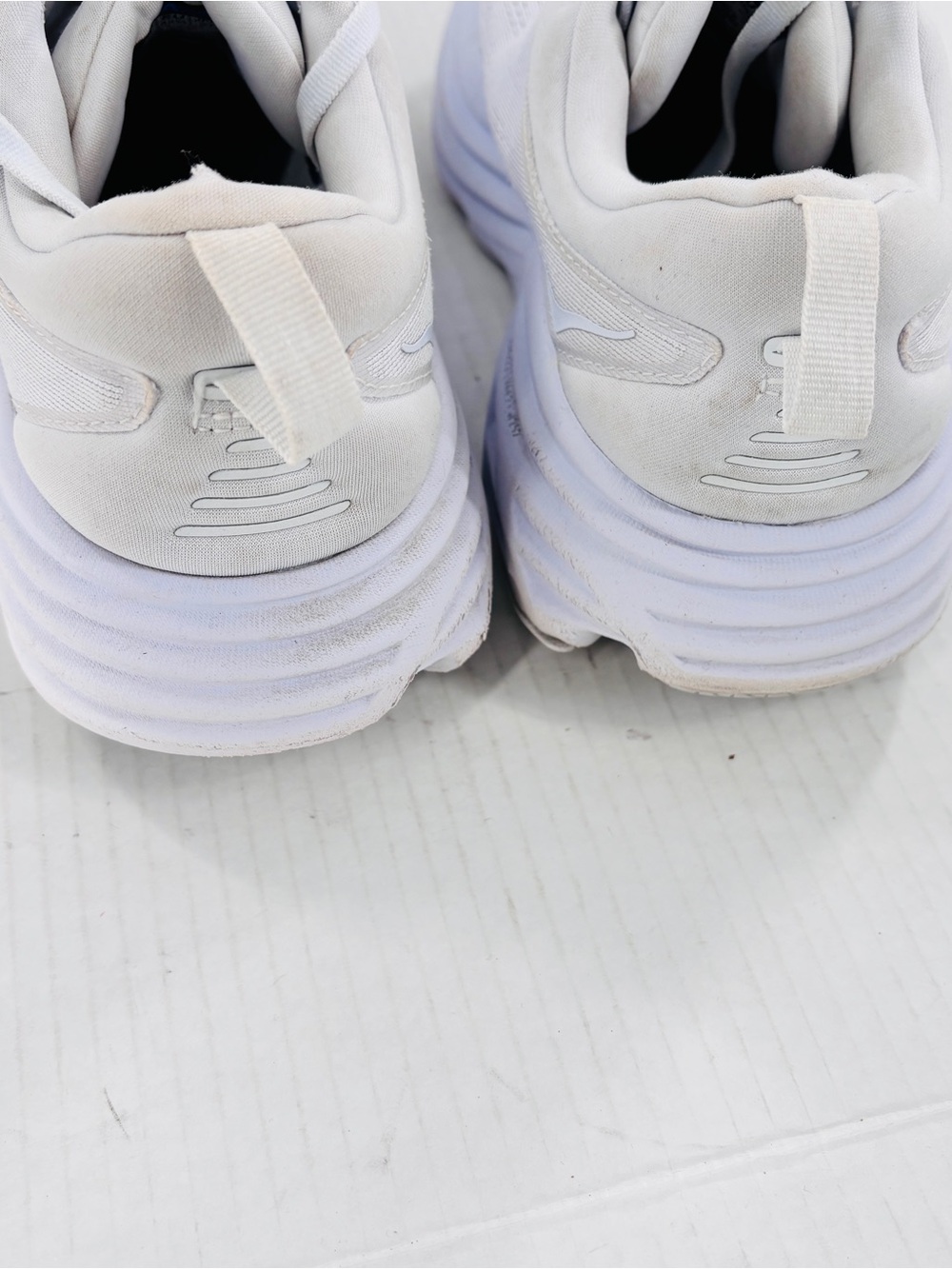 Hoka Running shoes white size 10.5B - Picture 7 of 11